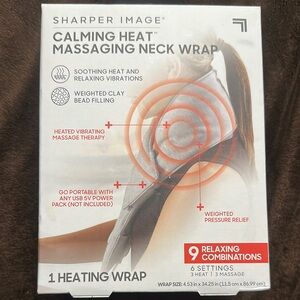 Calming Heat Massaging Neck Wrap